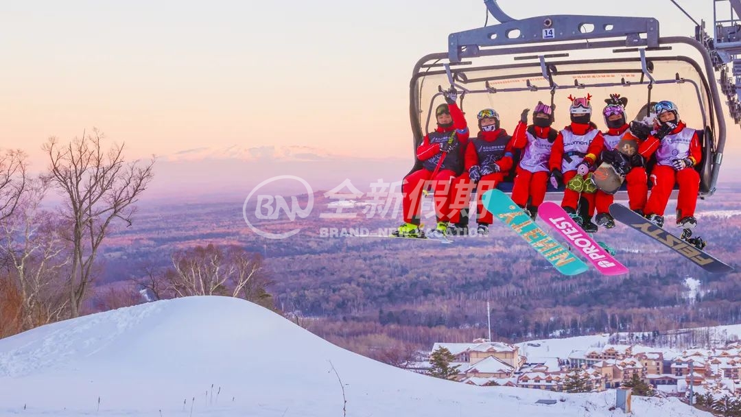 雪地缆车